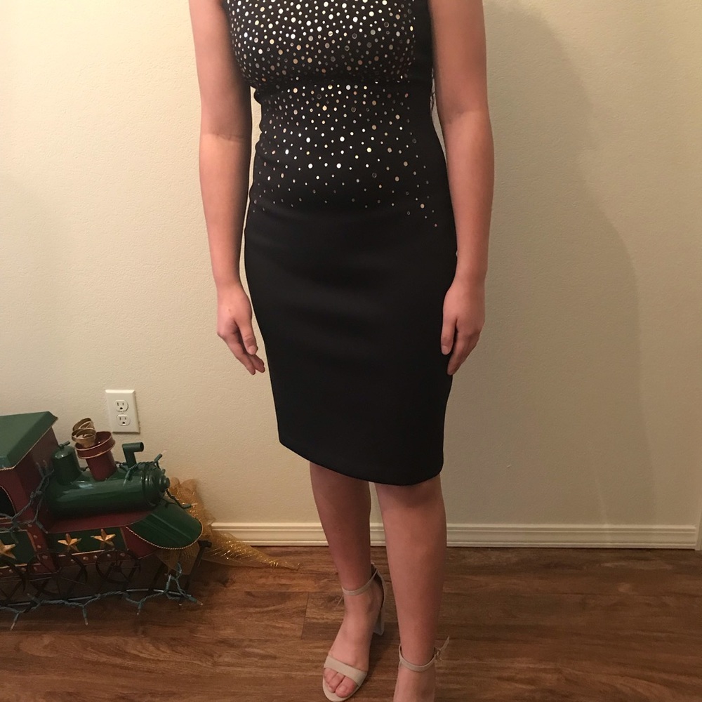 Ck dress black size 4 - Picture 2 of 3